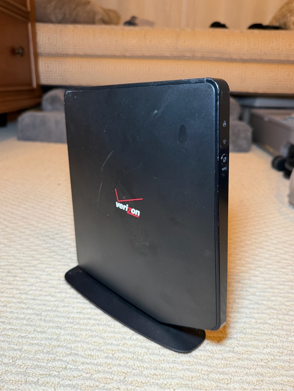 Verizon Fios G1100 Black Wireless Router w/ Power Adapter